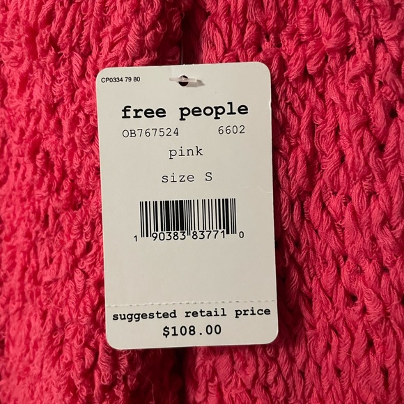 FP Crop Sweater $108 NWT - Picture 4 of 5